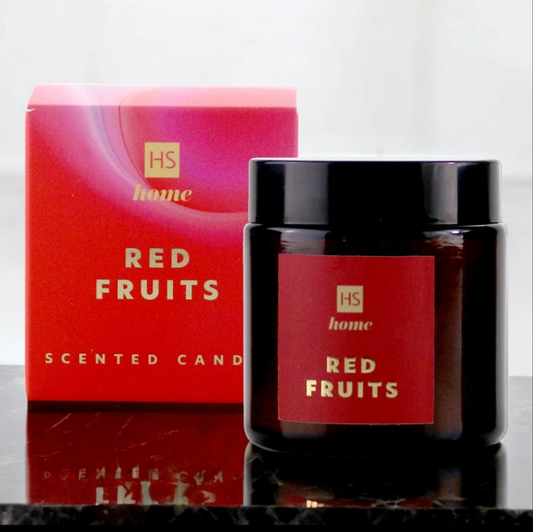 Bougie parfumée à la cire de soja Fruit rouge